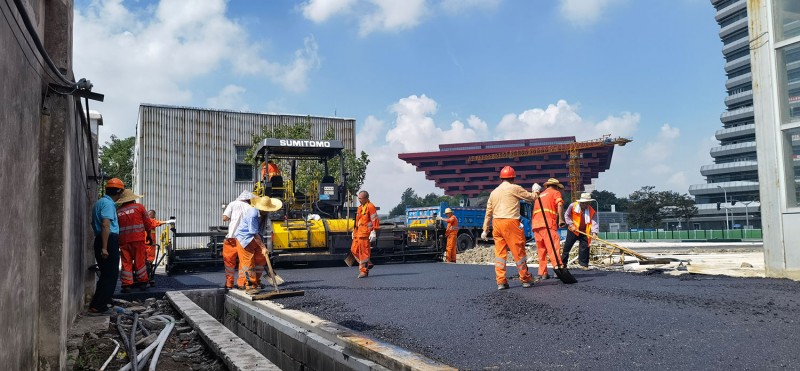厂区园区等沥青路面施工