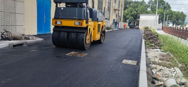 厂区园区等沥青路面施工