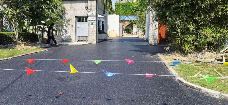 厂区园区等沥青路面施工